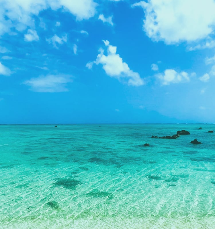 石垣島の海の写真